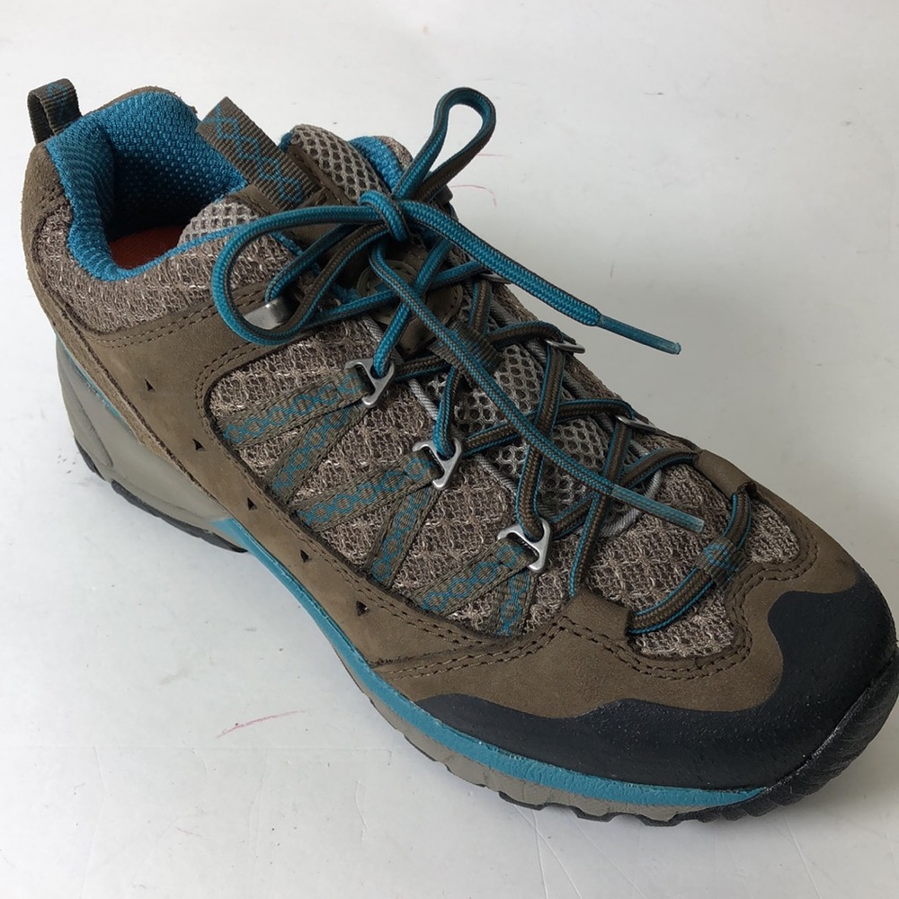 Merrel Avion Hiking Shoes Sport Canteen Brown/Teal